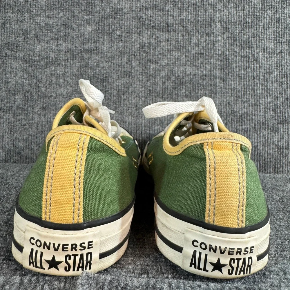Converse Chuck Taylor All Star Low Top Green Yellow 152621C Mens 6.5 Womens 8.5